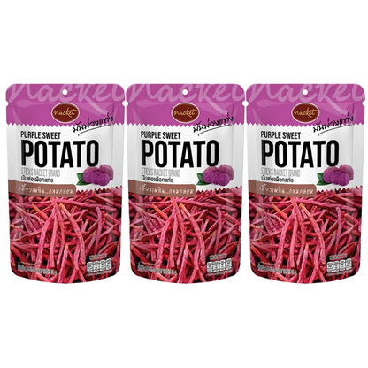 Purple Sweet Potato Chips - 85g (Pack of 3)