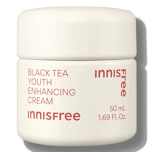 Innisfree Black Tea Youth-Enhancing Cream 50ml - Anti-Aging Facial Moisturizer