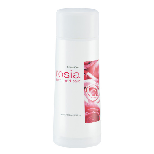 Giffarine Roseia Scented Talc Body Powder - 100g for Smooth, Fragrant Skin