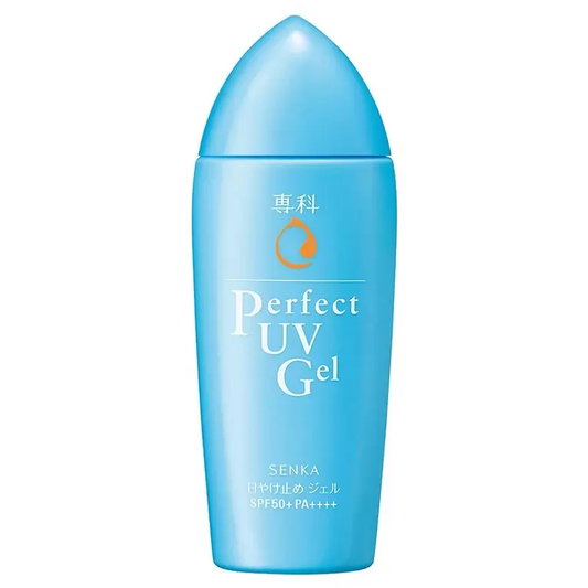 Senka Perfect UV Gel A SPF50+ PA++++ 80ml – Lightweight, Waterproof Sun Protection