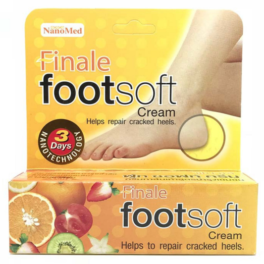 Nanomed Finale Foot Soft Cream 30g for Cracked Heels & Dry Feet