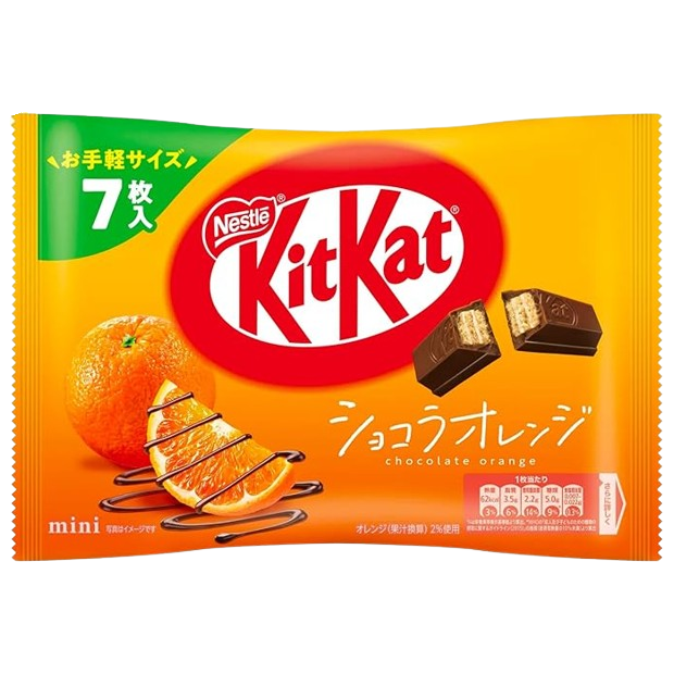 KitKat Chocolate Orange 81.2g - Made in Japan