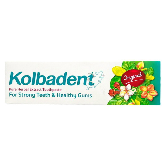 Kolbadent 160g Herbal Extract Toothpaste - Natural Dental Care & Fresh Breath