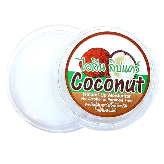 iLene Coconut Lip Balm - Nourishing Moisturizer for Soft, Hydrated Lips (Pack of 8)