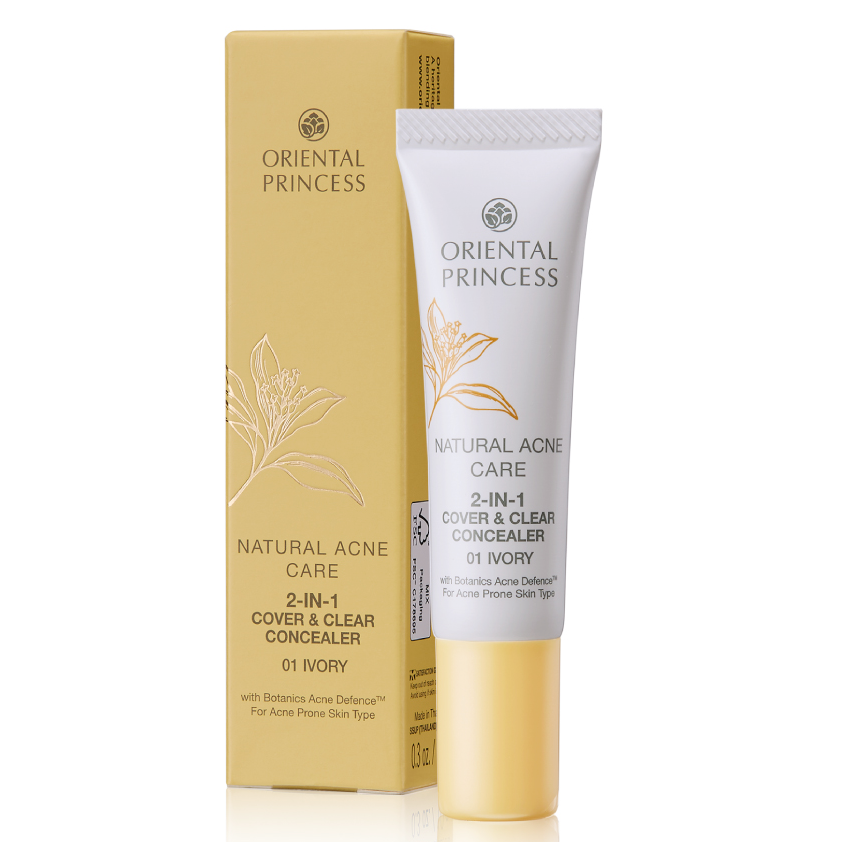Oriental Princess Natural Acne Care 2-in-1 Cover & Clear Concealer 10g
