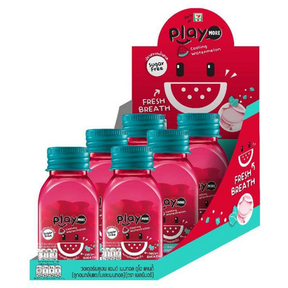 Playmore Watermelon & Menthol Candy Bottle 22g - Pack of 6