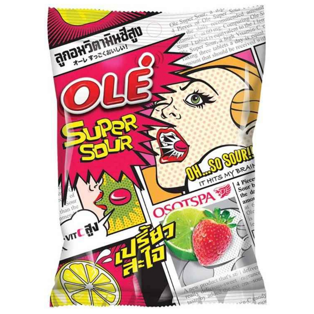 Ole Candy Mix (Pack of 5) – Assorted Flavors Including Strawberry Lime, Strawberry, Watermelon Lemonade, Berry, and Apple Kiwi