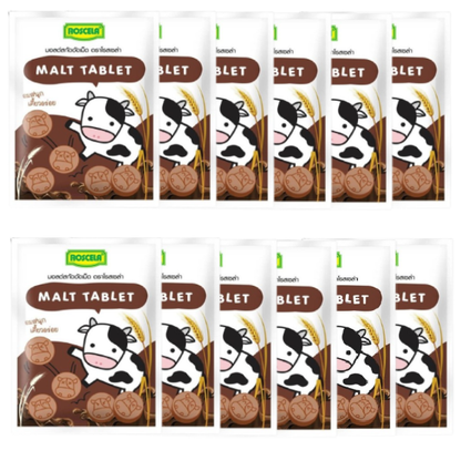 Roscela Malt Extract Tablets 15g - Pack of 12