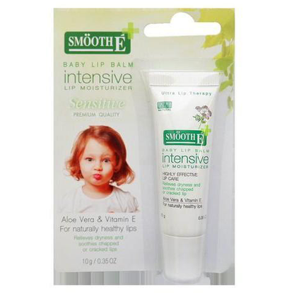Smooth E Baby Lip Balm - Intense Moisturizer for Soft, Hydrated Lips 10g