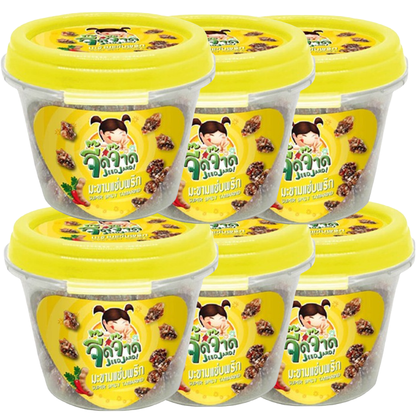 Jeedjad Spicy Tamarind with Chili – 50g Pack of 6 Jars