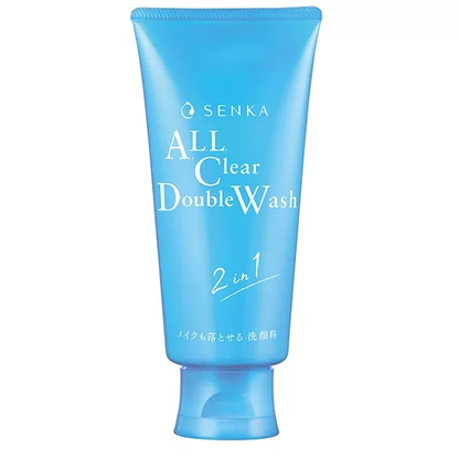 Senka All Clear Double Wash 2-in-1 Facial Cleanser – 120ml