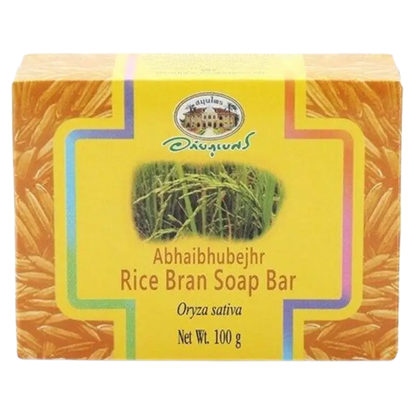 Abhaibhubejhr Rice Bran Bar 100g – Pack of 3 – Made in Thailand