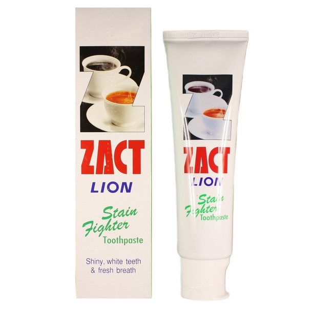 ZACT Green Lion Stain-Removing Toothpaste 160g – Brighten and Freshen