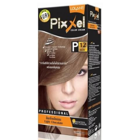 Lolane Pixxel Color Cream P12 - Light Chocolate 50g