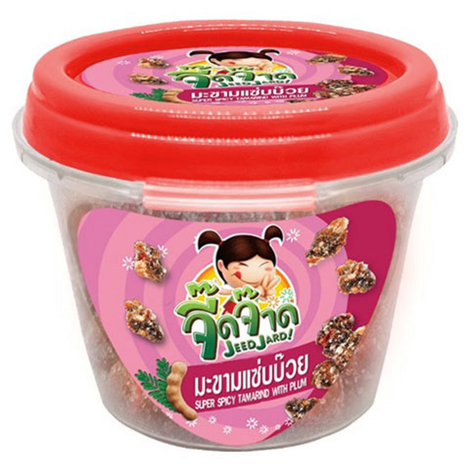 Jeedjad Tamarind & Plum Mix Pack - 7 Flavors, Spicy, Sweet & Tangy Snacks