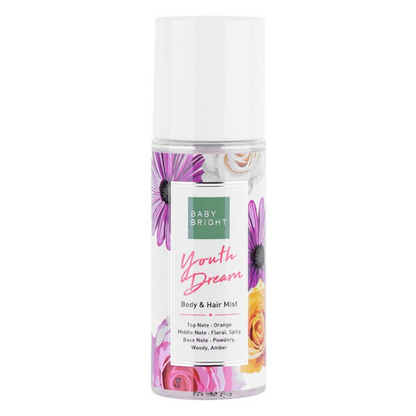 Baby Bright Youth Dream Body & Hair Mist 50ml – Refreshing Fragrance & Hydration