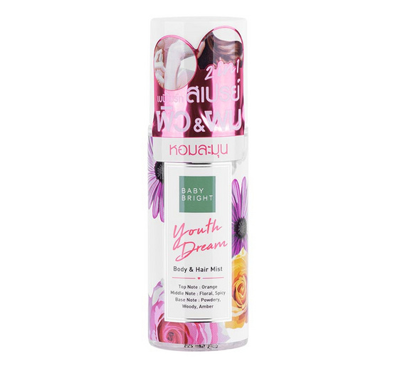 Baby Bright Youth Dream Body & Hair Mist 50ml – Refreshing Fragrance & Hydration