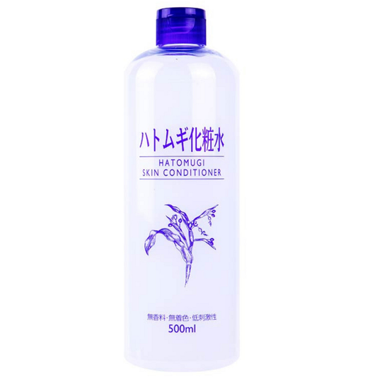 Hatomugi Skin Conditioner – 500ml Hydrating Toner