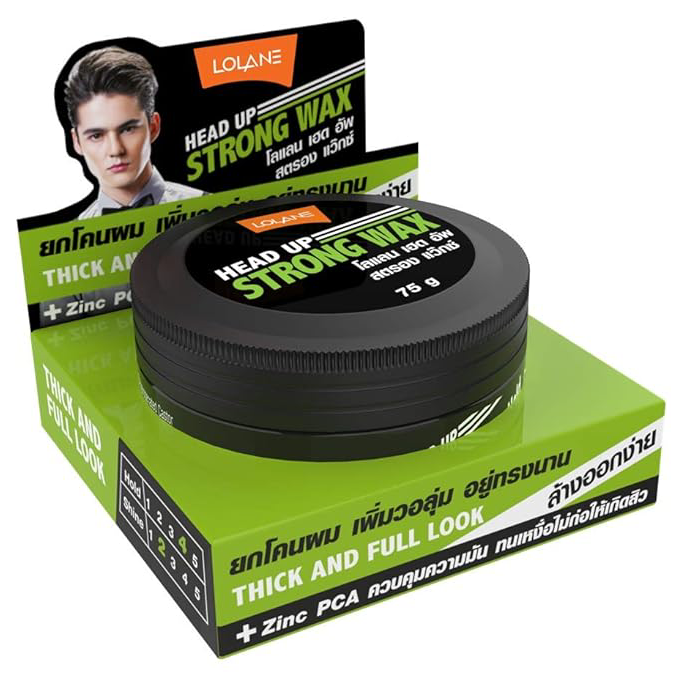 Lolane Head Up Strong Wax 75ml - Strong Hold Styling Product