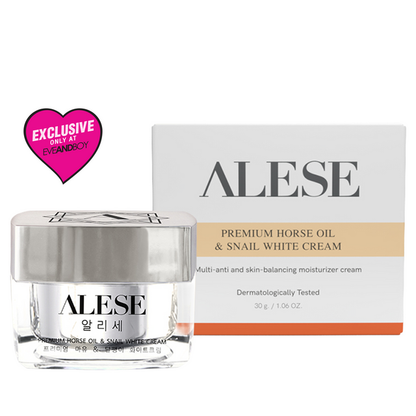 Alese - Premium Horse Oil & Snail White Cream 30g.