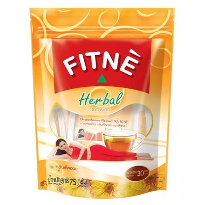 Fitne Chrysanthemum-Flavored Herbal Infusion Tea – 30 Tea Bags (2.5g each)