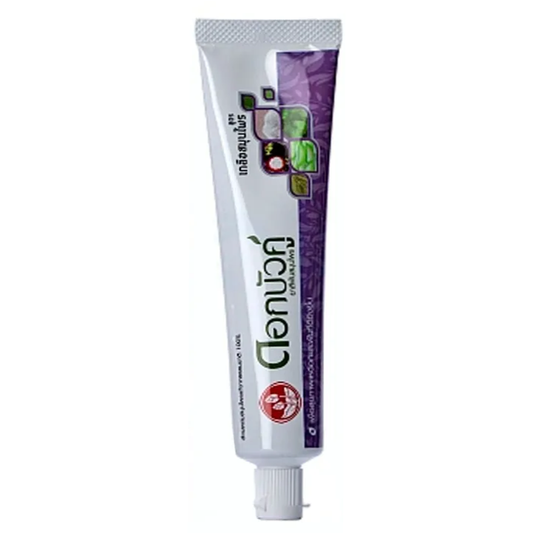 Twin Lotus Herbal Salt Toothpaste 150g - Natural Oral Care from Thailand