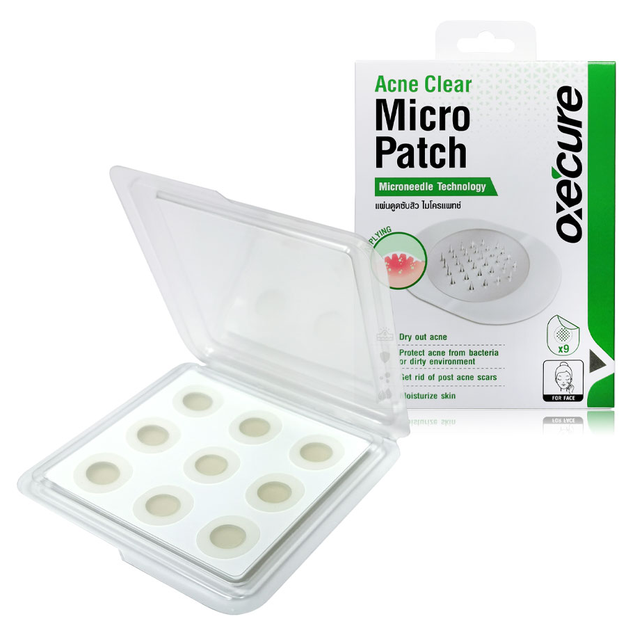 Oxe Cure Acne Clear Micro Patch - Fast-Acting Acne Treatment (9 Patches)