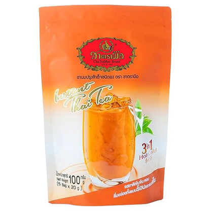 Cha Tra Mue Thai Tea 3-in-1 Milk Tea Powder 100g (5 x 20g Bags)