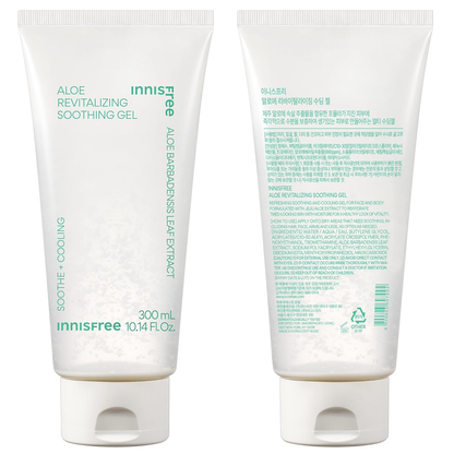 Innisfree Aloe Revitalizing & Soothing Gel 300ml - Gentle Hydration and Cooling