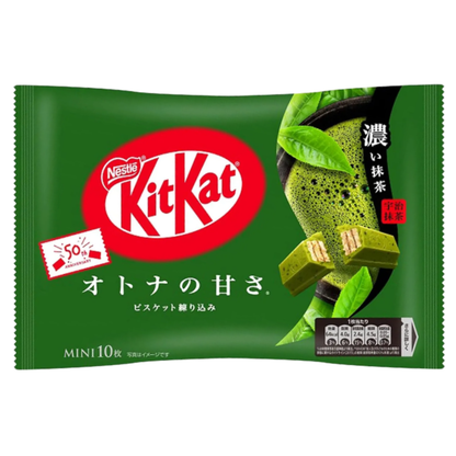 KitKat Strong Matcha 113g – Authentic Japanese Green Tea Flavor