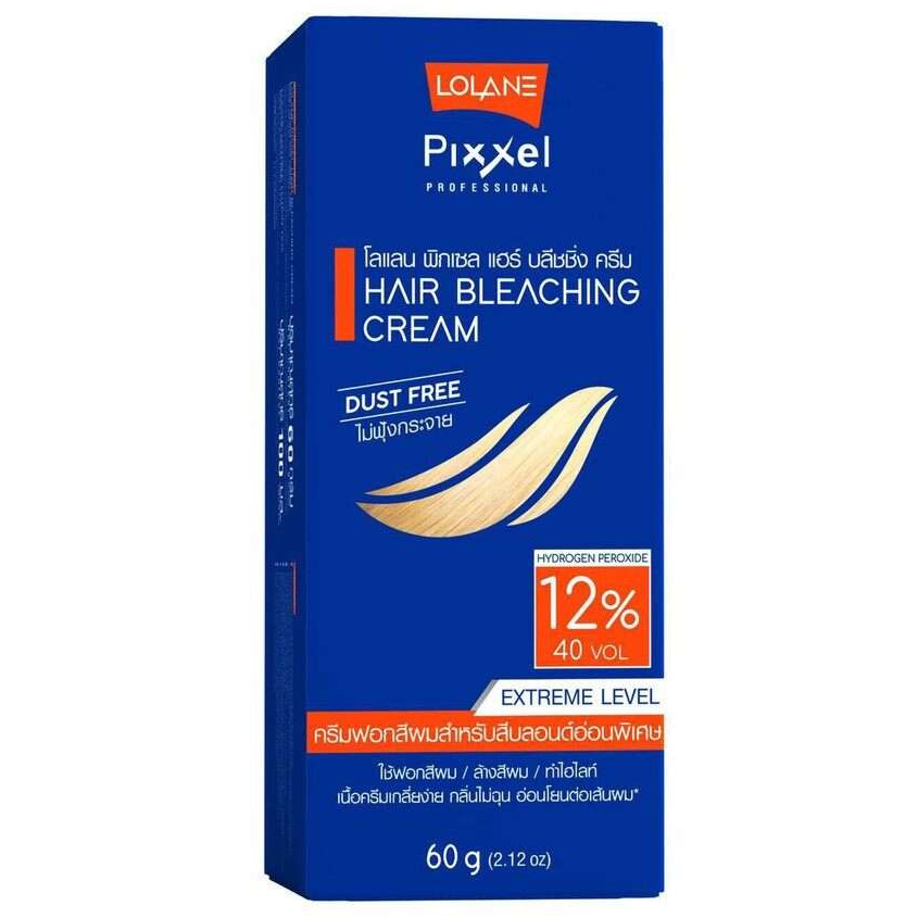 Lolane Pixxle Extreme Level Hair Bleaching Cream 60g - Powerful Lightening Solution