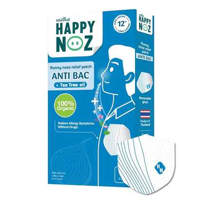 Happy Noz Adult Blue Fragrance Patches - Pack of 3 x 6 Pieces