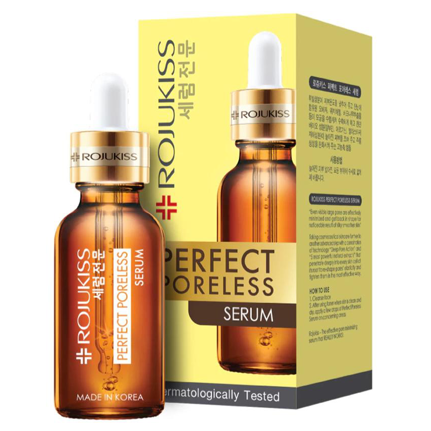Rojukiss Perfect Poreless Serum 30ml – Minimize Pores & Boost Skin Firmness