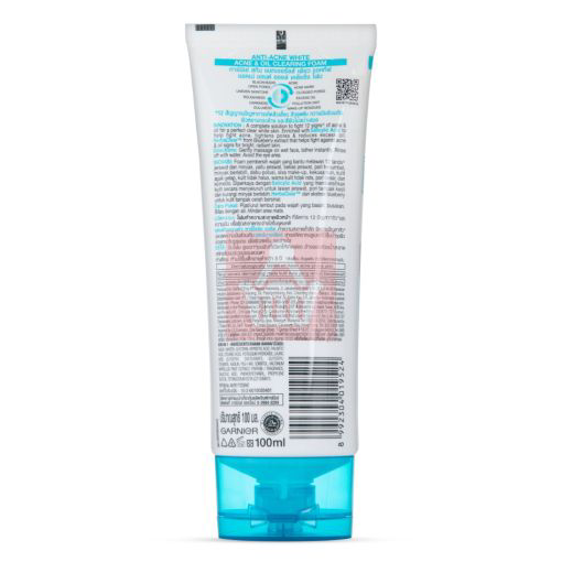 Garnier Pure Active Anti-Acne & Oil-Control Foam 100ml