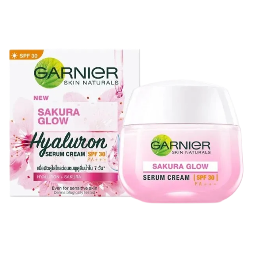 Garnier Sakura Glow Hyaluron Serum Cream SPF 30 - 50ml