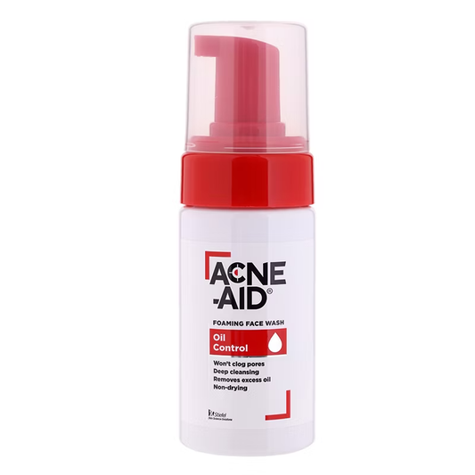 Acne-Aid Foaming Face Wash 100ml – Made in Thailand for Clear, Healthy Skin