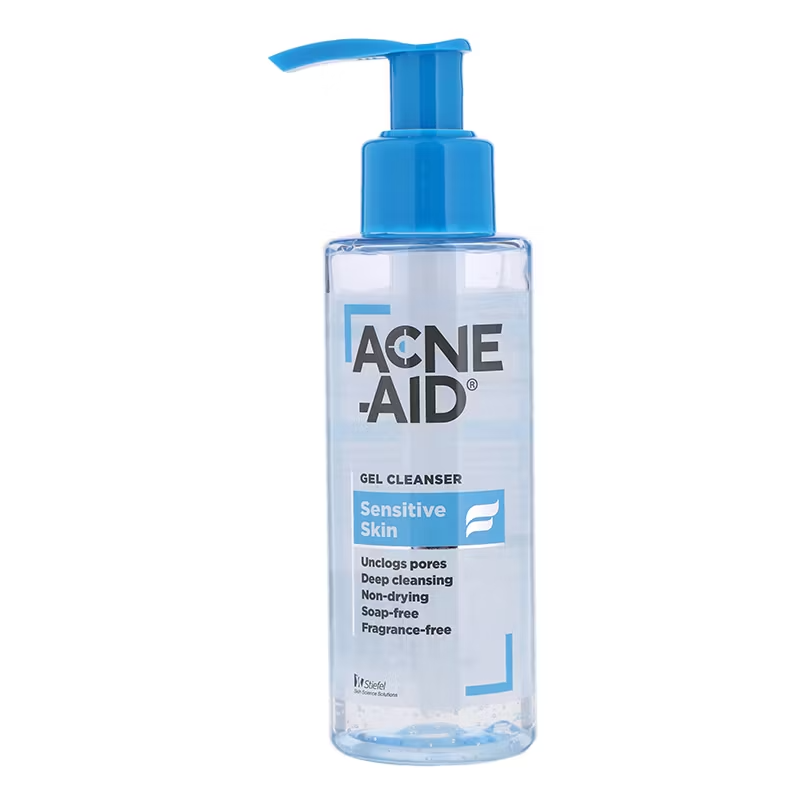 Acne-Aid Sensitive Gel Cleanser 100ml – Gentle Deep Cleansing for Sensitive Skin