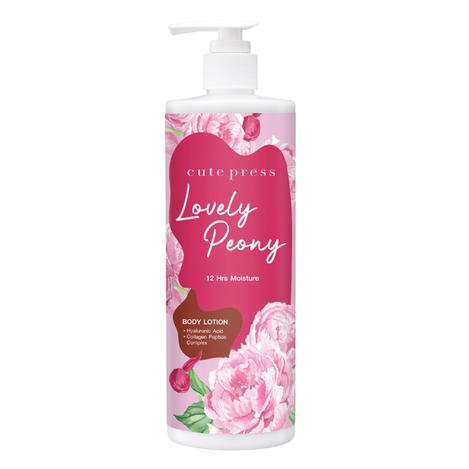 Cute Press Lovely Peony Body Lotion 490ml - Nourishing & Hydrating