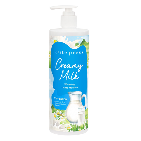 Cute Press Creamy Milk Whitening Body Lotion - 490ml