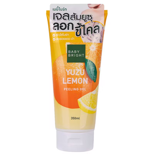 Baby Bright Yuzu Lemon Peeling Gel 350ml – Gentle Exfoliation & Brightening