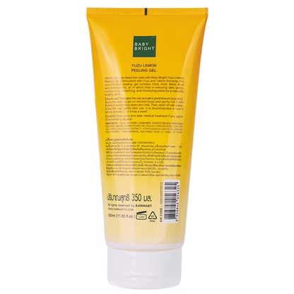 Baby Bright Yuzu Lemon Peeling Gel 350ml – Gentle Exfoliation & Brightening