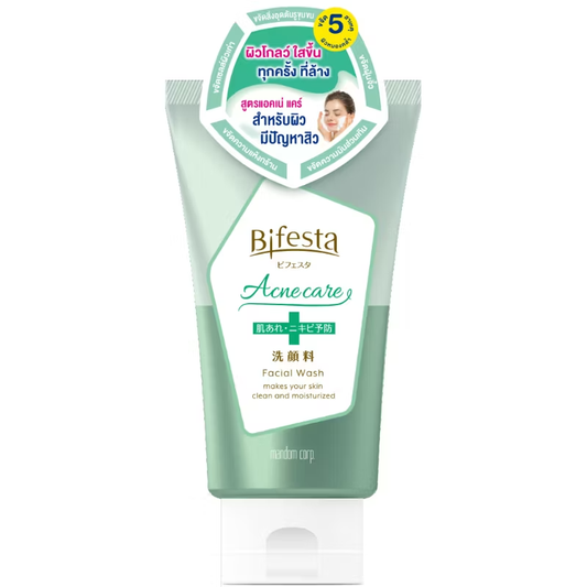 Bifesta Acne Care Facial Wash 120g – Clear & Bright Skin Formula