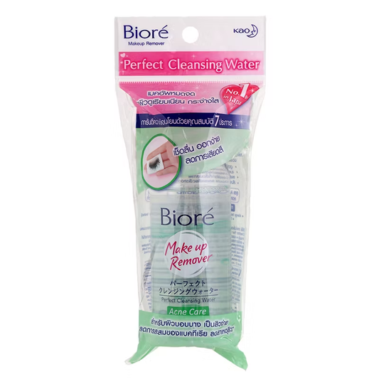 Biore Perfect Cleansing Water Acne Care 90ml - Gentle & Effective