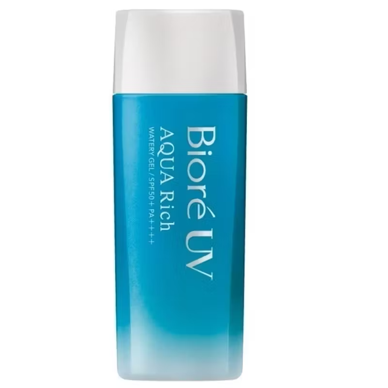 Biore UV Aqua Rich Watery Gel SPF50+ PA++++ 90ml – Light, Hydrating Sunscreen