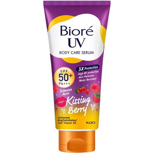 Biore UV Body Care Serum SPF50+ PA+++ with Kissing Berry - 150ml