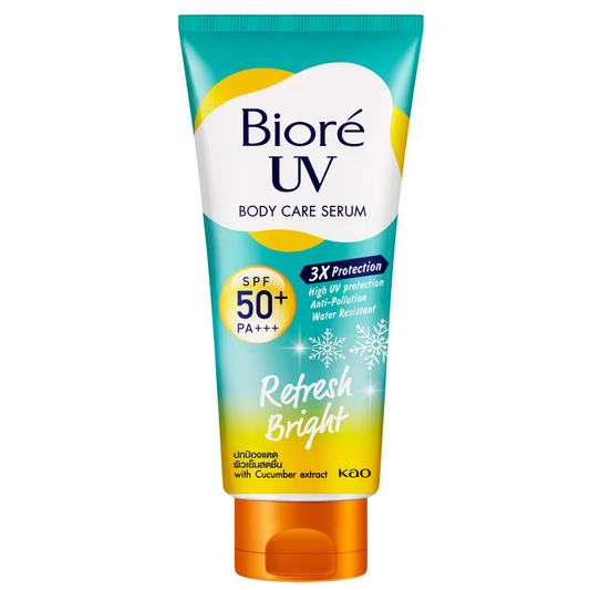Biore UV Body Care Serum Refresh & Brighten SPF50+ PA+++ 150ml