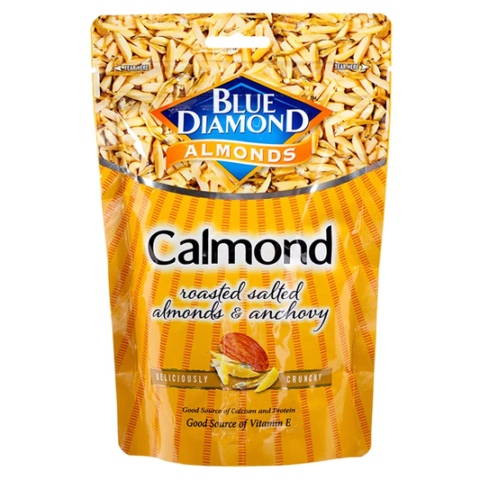 Blue Diamond Calmond Almonds & Seasoned Baked Fish 130g – Nutritious & Delicious Snack