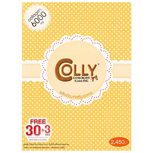Colly Collagen 6,000mg - 33 Sachets for Radiant Skin & Youthful Appearance