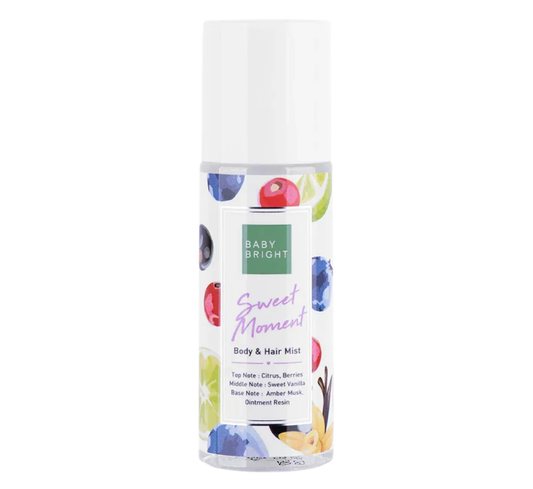 Baby Bright Sweet Moment Body & Hair Mist 50ml – Refreshing Fragrance & Hydration