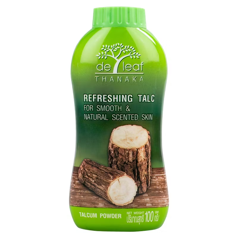 De Leaf Thanaka Refreshing Powder 80g – Natural Skin Freshener & Oil Control